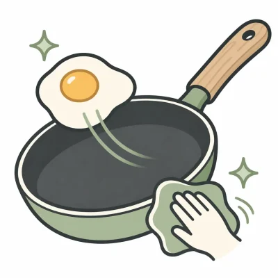 nonstick and easy cleaning